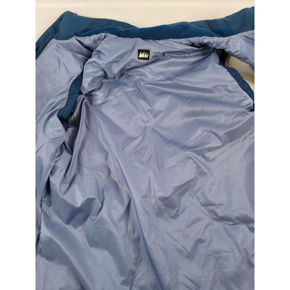 REI Woman’s Therum Down Vest Large Full Zip Blue Puffer Quilted NWT List Was $99 - Picture 7 of 9